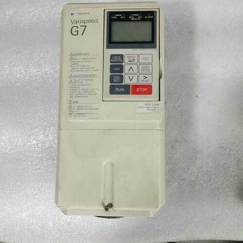 安川G7变频器CIMR-G7B42P2功能正常成色如图~询价