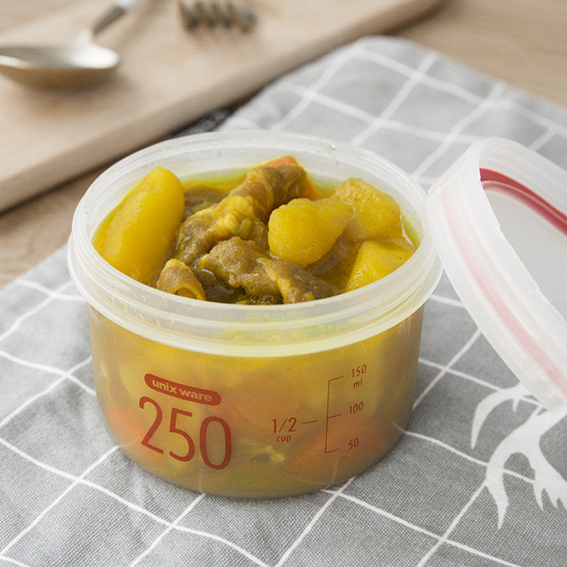 保鲜盒日本可微波炉加热食级汤盒子上班族便当盒塑料饭盒