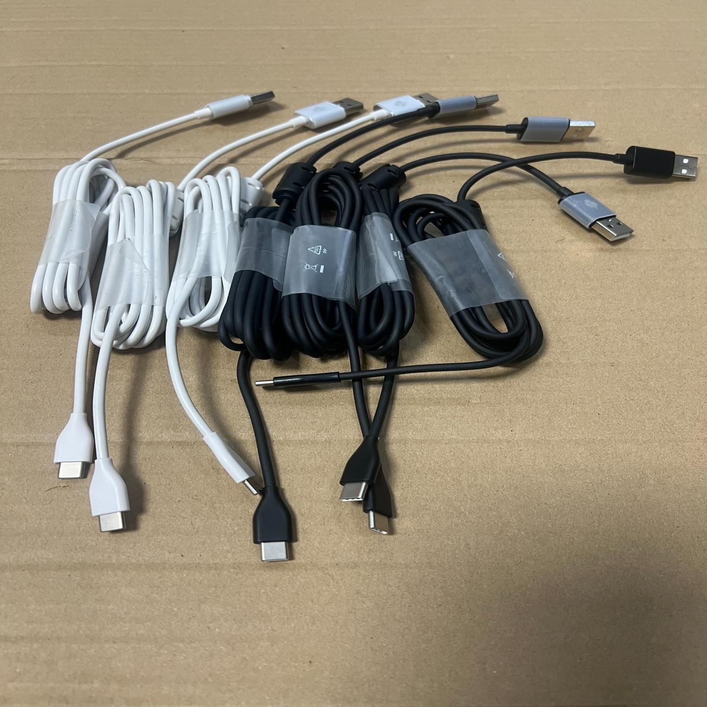 【议价】樱桃100键盘连接线type-C数据线金属外壳有黑色