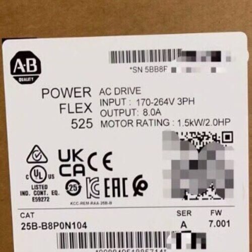 25B-B8P0N104 PowerFlex 变频器~询价