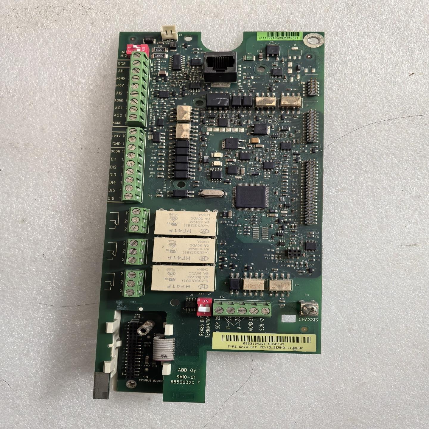 SMIO-01C ABB ACS550系列变频器主板CPU板~询价