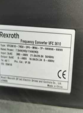 力士乐变频器7.5kw VFC3610-7K50-3P4-M(通通配件）