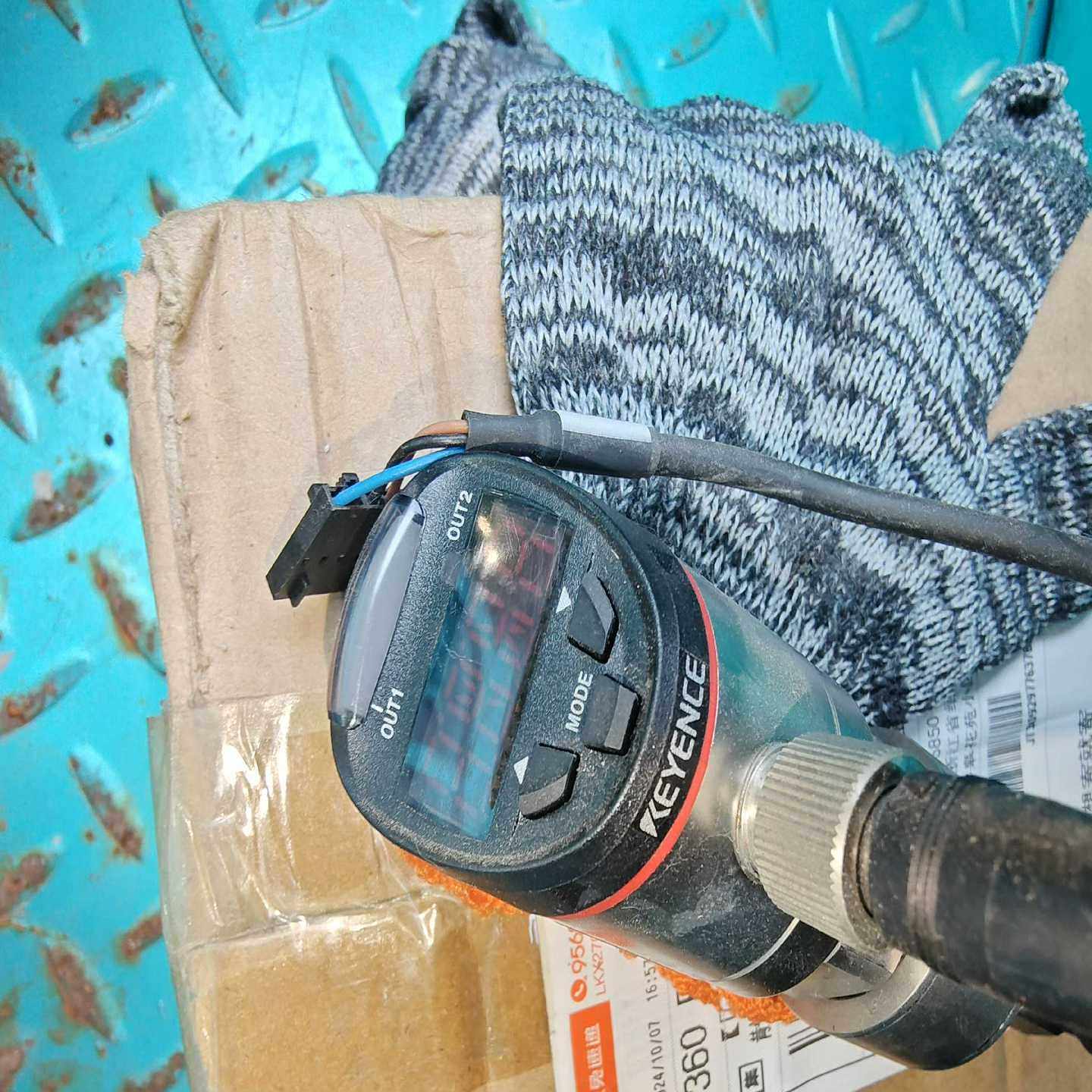 基恩士GP-M010 数字压力传感器   功能正常的  -0（佳毅工控）