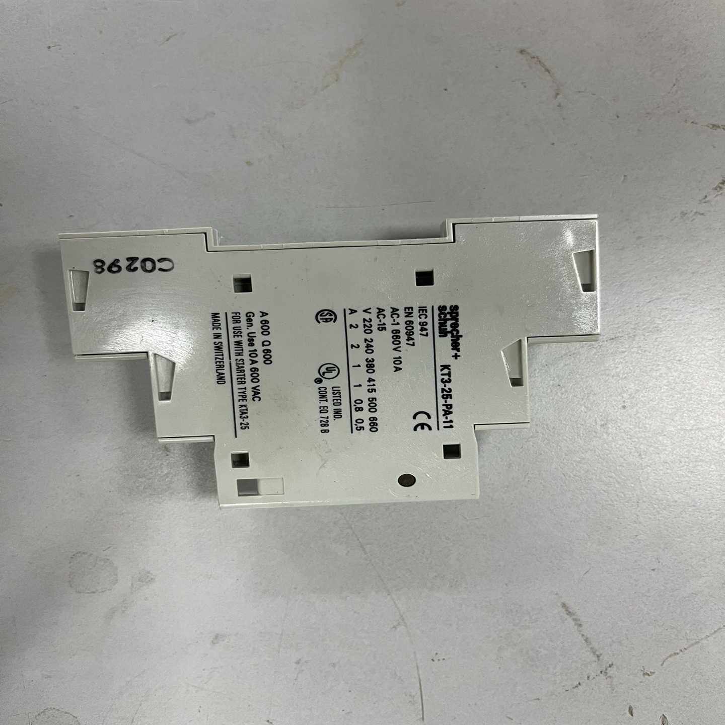 AB罗克韦尔KT3-25-PA-11马达保护器辅助触点，~询价