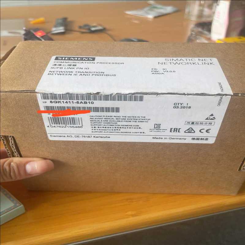 6GK1411-5AB01仅开封,里外序列号一致,需要联系(耶耶电子)