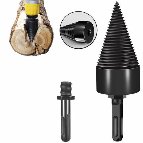 劈柴神器家用农村破柴机钻头专用工具大号砍木头电动电锤劈材