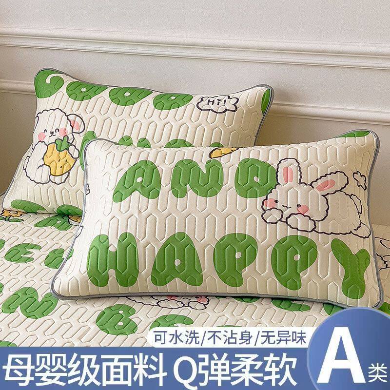 南极人夏季冰丝枕套一对装成人枕芯套单只装48x74乳胶枕头套机洗