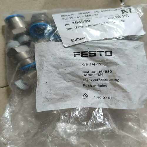 议~FESTO接头 QS-1/4-12 164980 共12个