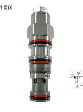 抗衡阀液压 CB11A33HL 夹木机 挖机属具抓木机 液压油缸平衡