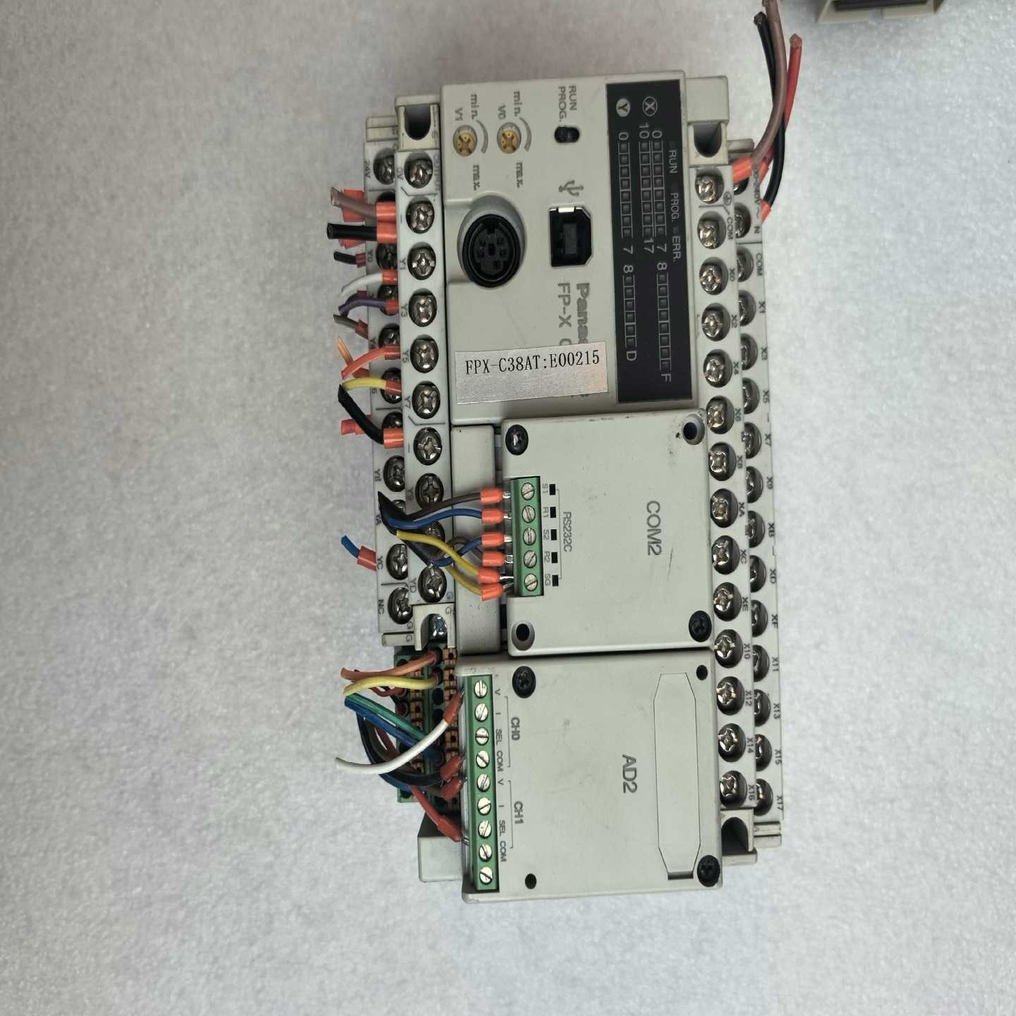 议价松下AFPX-C38AT-F，带COM2和AD2扩展模块，，