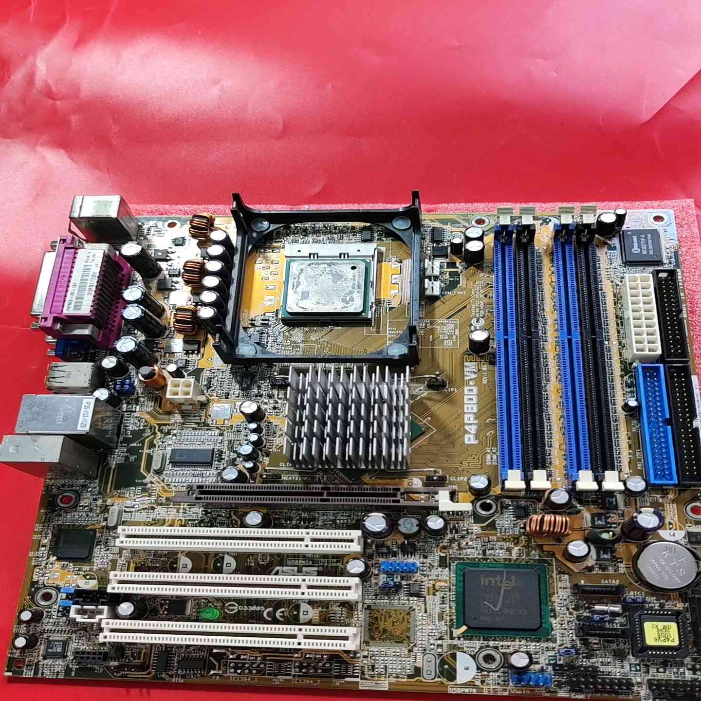 华硕865G主板P4P800-VM/P4P800-MⅩ两个型【鑫鑫商铺】