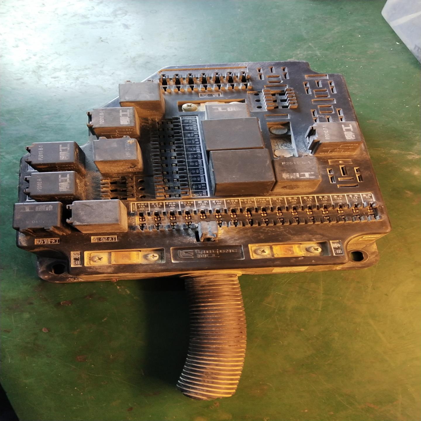 拆机柳工920D/925D继电器保险盒总成，继电器可用【鑫鑫商铺】