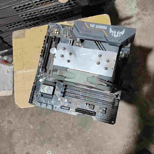 华硕TUF B460M-PLUS WIFI 重炮手，功能正常~议价