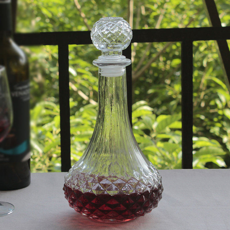 高颜值玻璃红酒白酒洋酒储酒醒酒器分酒扎壶家用带盖密封器具