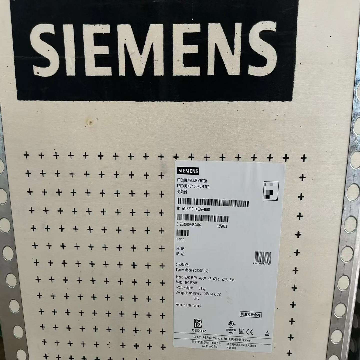 6SL3210-1KE32-4UB1直接拍询价