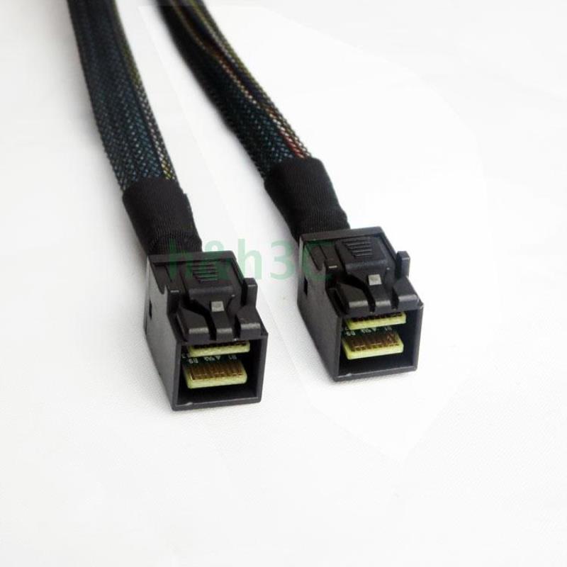 芬芳全新12G SFF-8643数据线Mini sas HD阵列卡服务器主板背板*