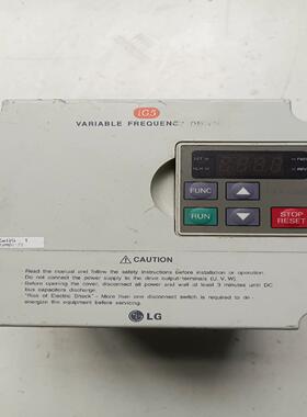 LG变频器1.5KWSV015iG5-1，已上电询价