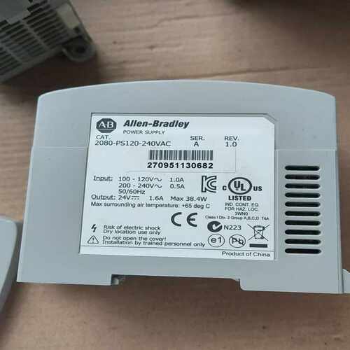 议~罗克韦尔电源 2080-PS120-240VAC实物，的