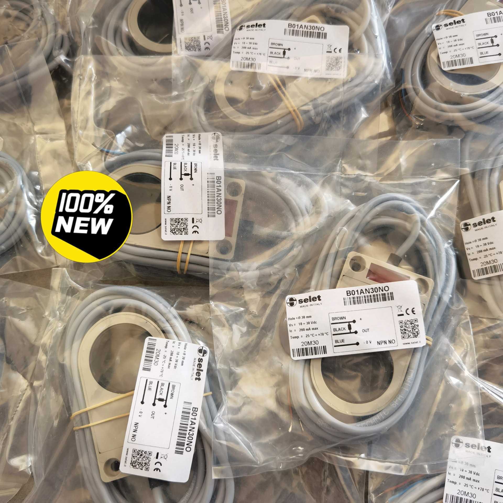 询价~意大利SELET接近开关B01AN30NO