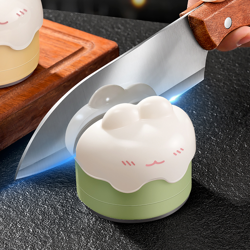 日本吸盘式磨刀石新款专业快速磨刀器家用厨房磨菜刀剪刀工具