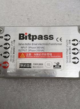 Bitpass电子伺服变压器HT-030-A一台3000W【白零商行】