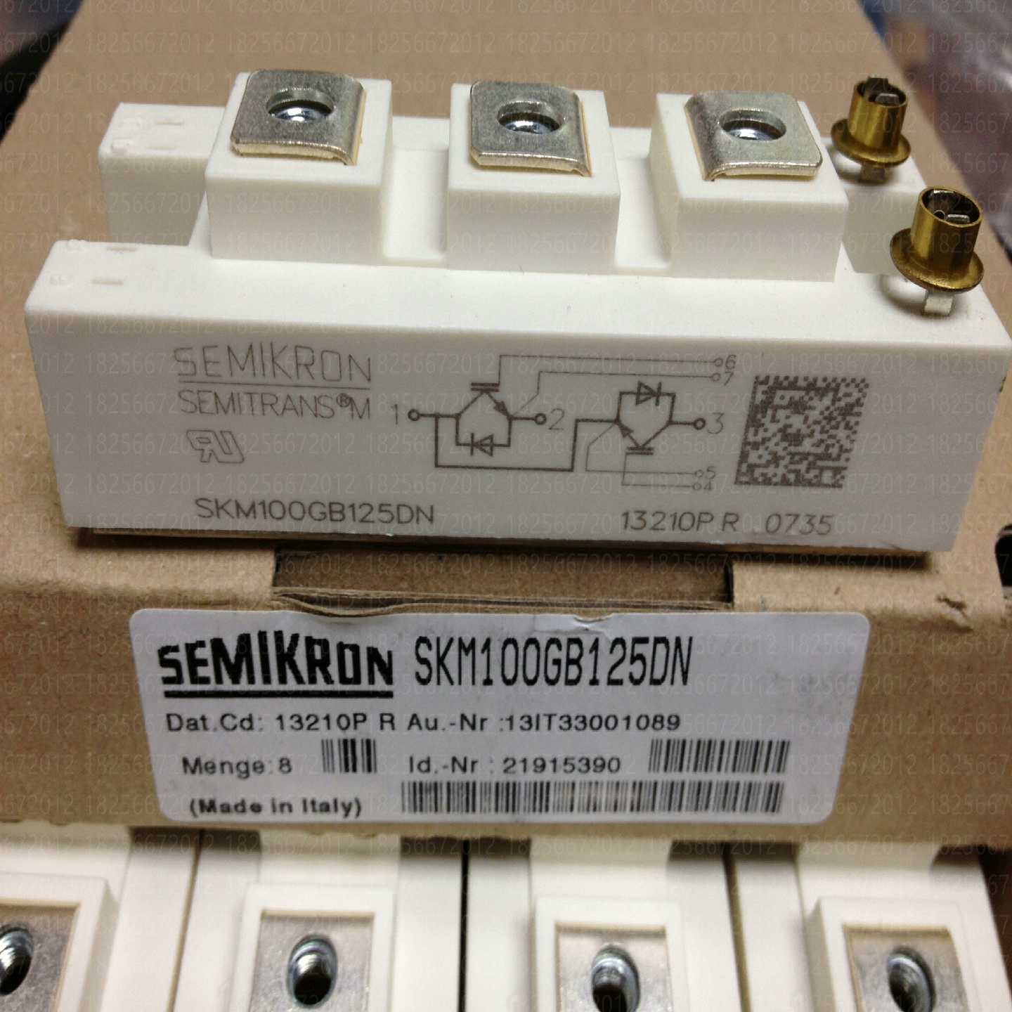 IGBT模块SKM100GB125DN~询价