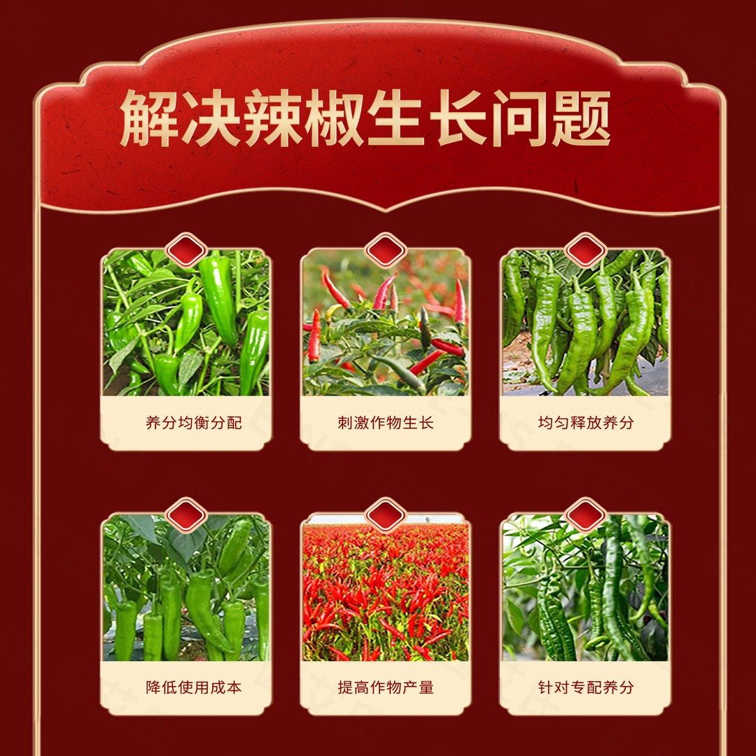 因艾氏辣椒增产免疫套餐辣椒茄科类通用快速渗透健壮植株水溶肥料