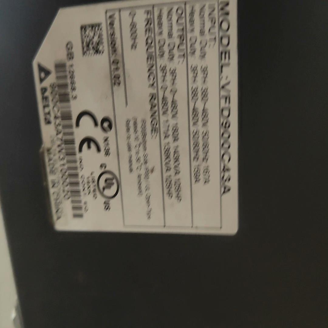 台达变频器VFD900C43a变频器  90千瓦  台达C2（瓠子电子）