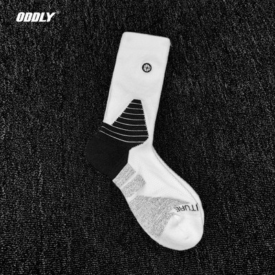 ODDLY超柔袜筒【FUTURE +】nano岛国防滑纱篮球袜运动袜