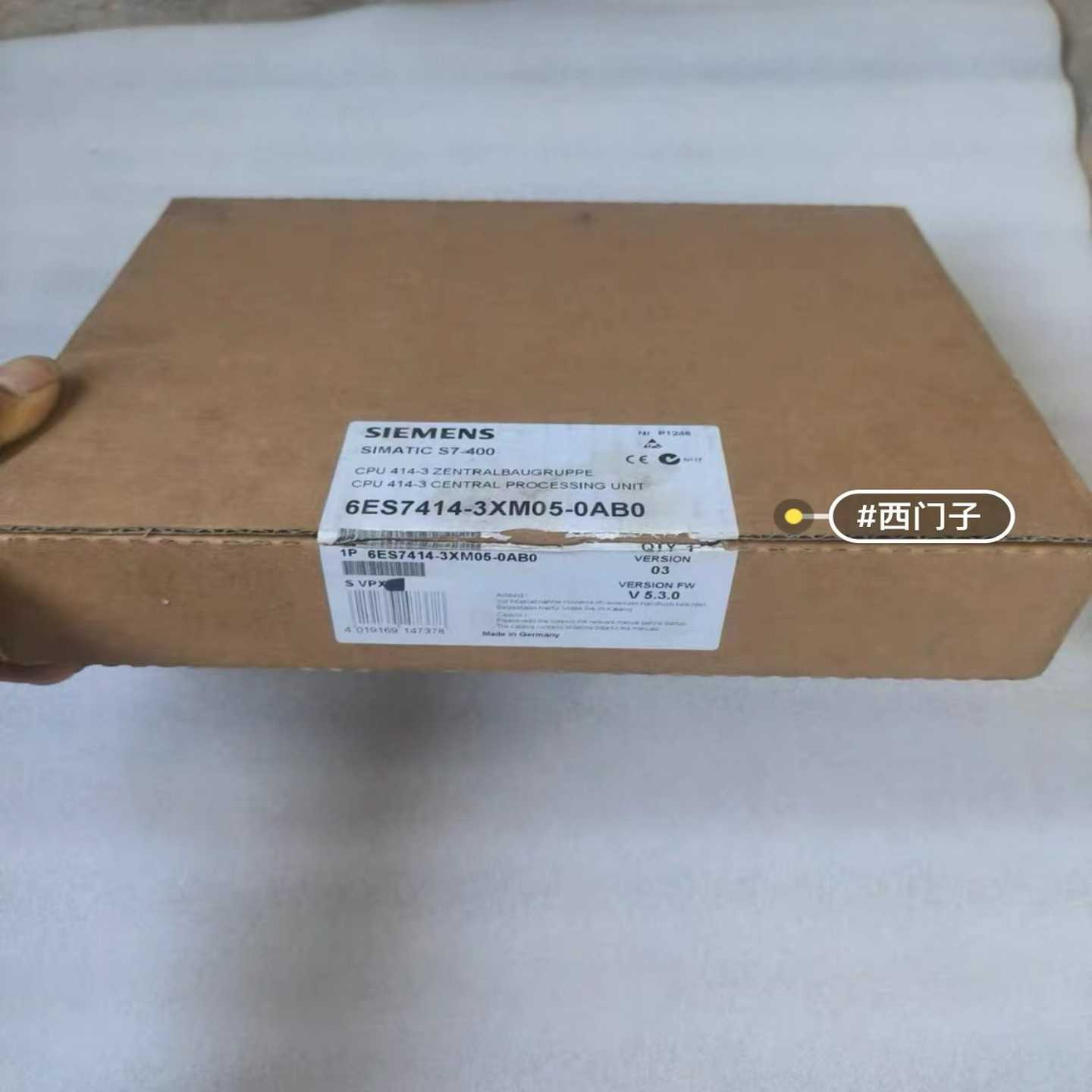 6ES7414-3XM05-0AB0仅开封功能询价