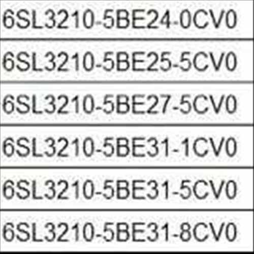 议~6SL3210-5BE24-0CV0