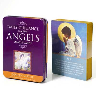 英文铁盒塔罗牌 烫金工艺Tarot Cards 升级款神谕卡铜版纸桌游牌