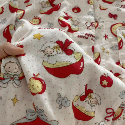 原创设计A类全棉双层纱睡衣套装