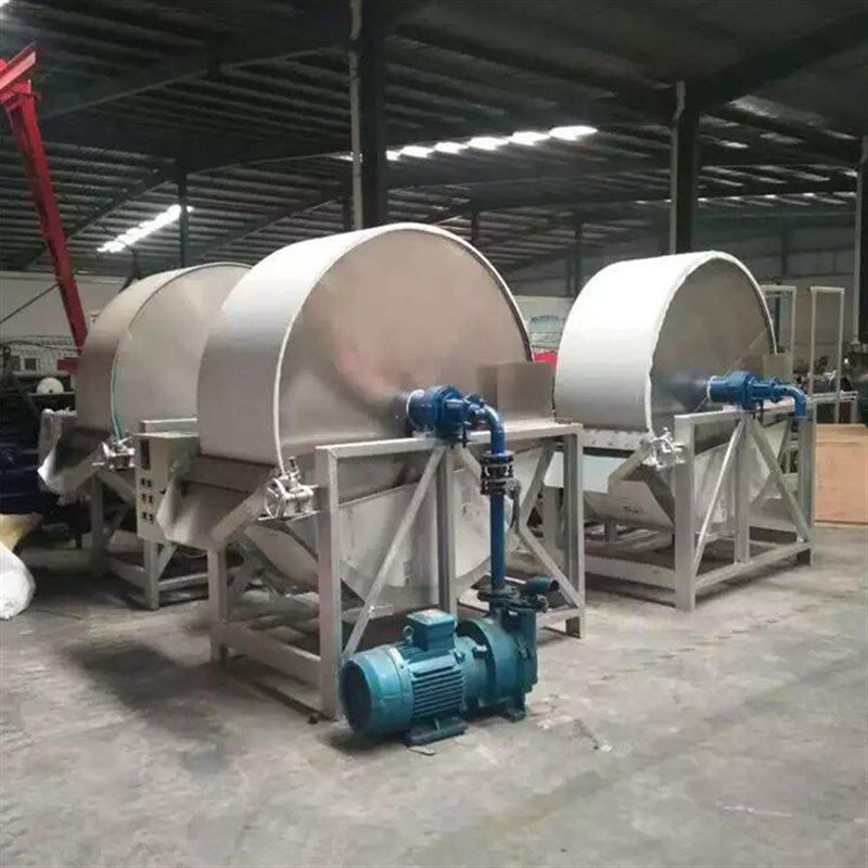淀粉控水机 真空淀粉脱水机 小型红薯淀粉烘干机