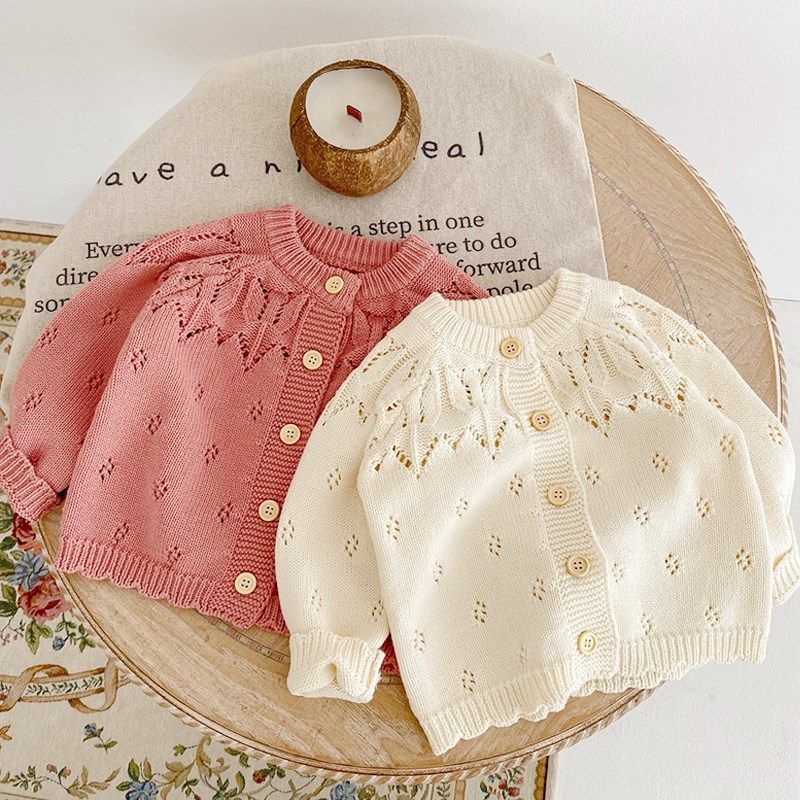 女童春秋季开衫小外套宝宝新生儿婴幼儿毛衣长袖针织衫薄款外出服,童装/婴儿装/亲子装,毛衣/针织衫,淘宝优惠券,粉丝福利购,淘宝优惠卷
