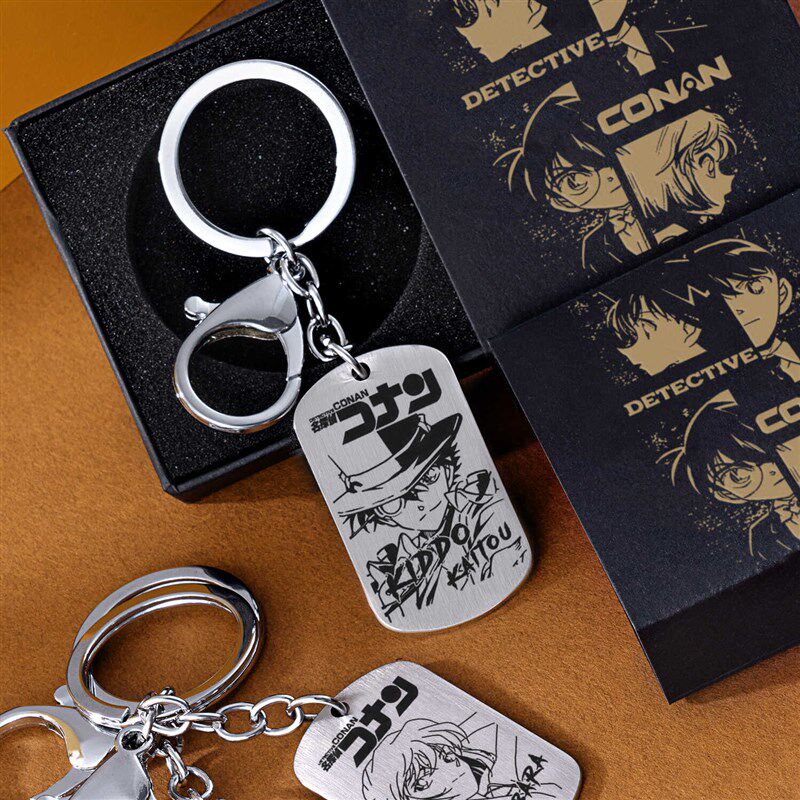 名侦探柯南周边挂件钥匙扣怪盗基德工藤新一安室赤井秀一书包挂坠