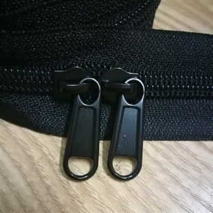 特厚拉链头箱包手袋尼龙拉锁头不锈钢8号7号书包通用铁拉头配件