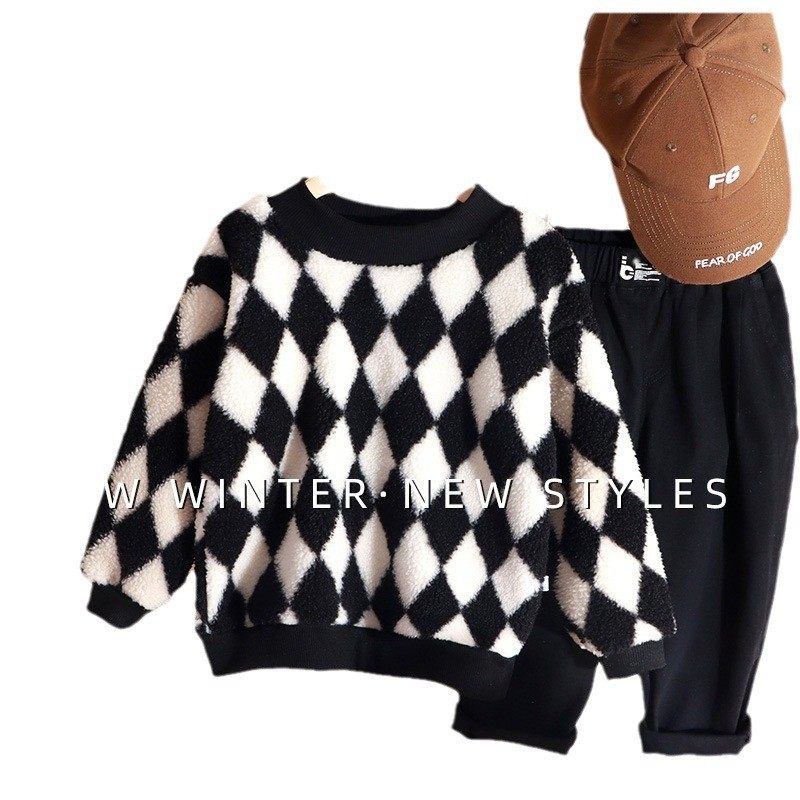 儿童加绒加厚上衣男女童羊羔绒高领长袖T恤宝宝保暖衣童装,童装/婴儿装/亲子装,T恤,淘宝优惠券,粉丝福利购,淘宝优惠卷