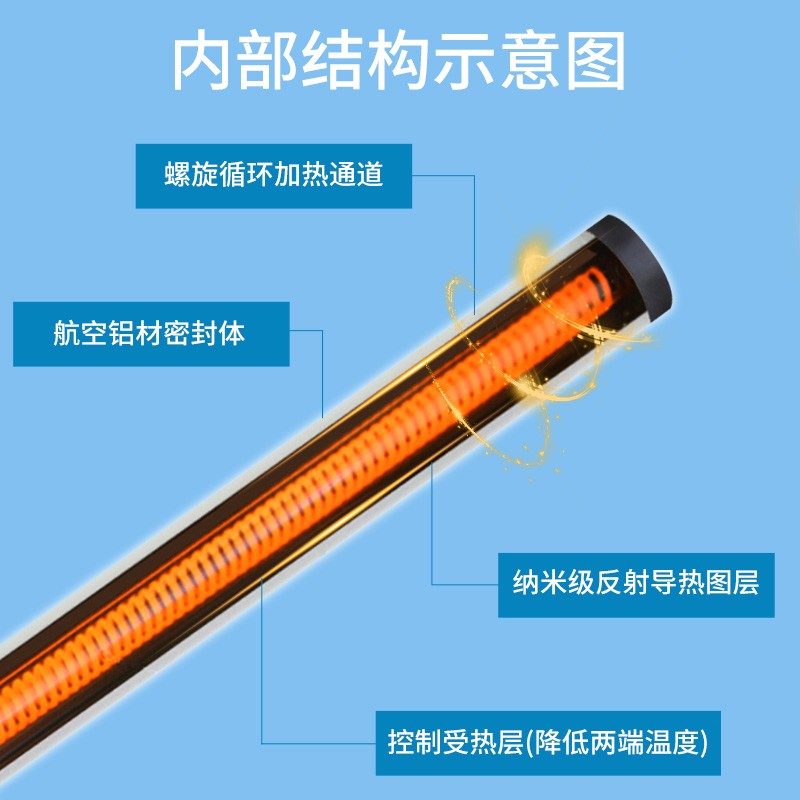 哈罗德钢琴防潮管通用电加热除湿器专用发热管干燥棒防霉防虫驱潮