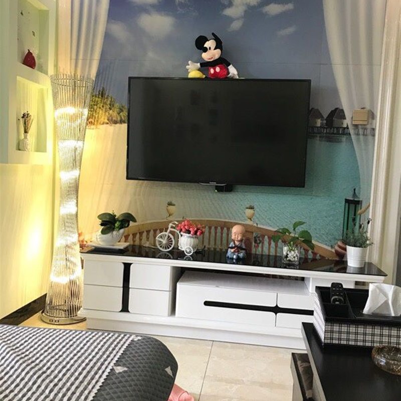 支持110V广州塔地灯客厅轻奢电视柜旁摆设灯沙发角落灯酒吧卧室灯