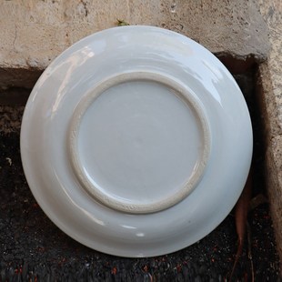 景德镇陶瓷花盆接水盘青花瓷花托圆托盘底座底盘盆托底托圆形加厚