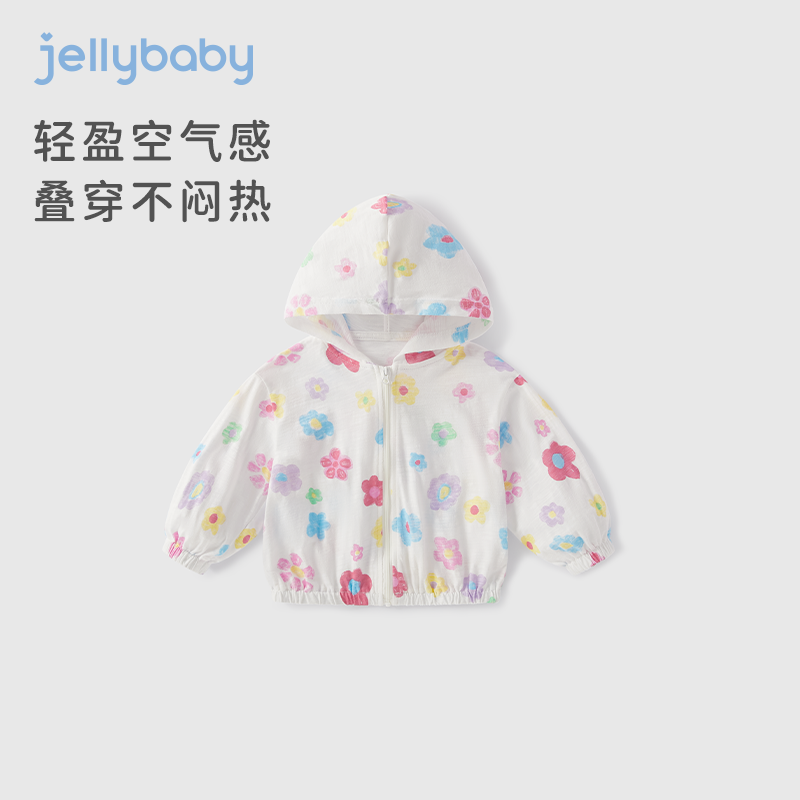 女童夏季外套2025新款宝宝空调服薄款夏天纯棉开衫儿童皮肤衣夏装