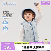 新款 女童针织马甲春季 洋气满印儿童坎肩百搭外穿宝宝背心 7A抑菌