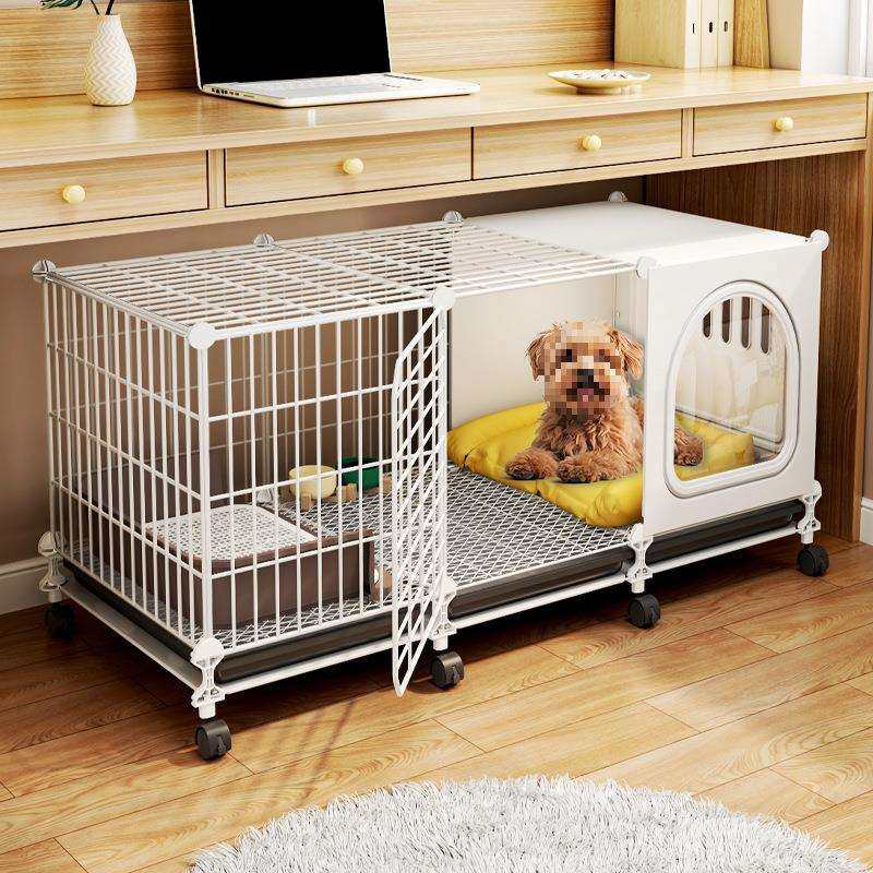 狗笼子小型犬一室一厅一卫家用室内带厕所泰迪比熊宠物狗窝屋