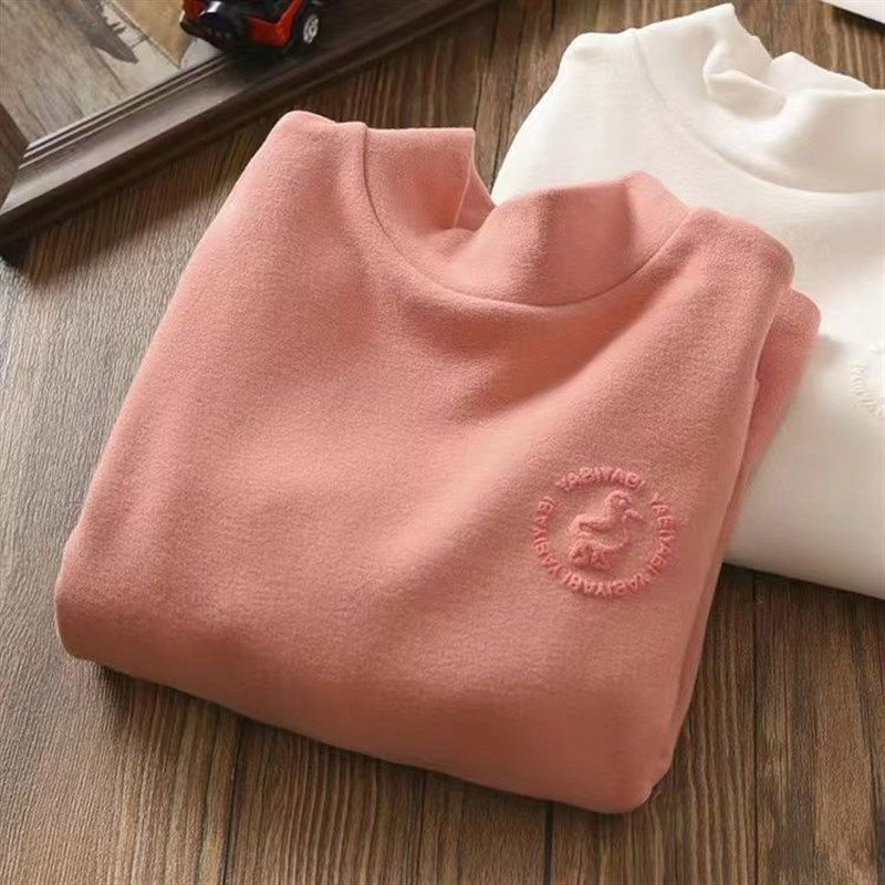 儿童内搭加厚双面磨毛绒保暖德绒打底衫秋冬装女大童长袖T恤上衣,童装/婴儿装/亲子装,T恤,淘宝优惠券,粉丝福利购,淘宝优惠卷