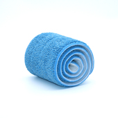 拖把布平板拖把大号布头尘推头替换头条状粘贴式 排拖布买5送1