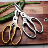 SK5剪刀第五代不锈钢多功能家用厨房女士专用强力鸡骨头剪杀鱼剪