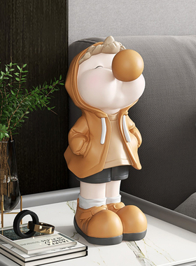 男孩客厅摆件家居饰品玄关电视柜房间办公室桌面儿童房卧室装饰品