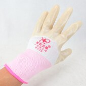 左右之星P538挂胶耐油手套耐磨耐酸防滑防割手套工业工地劳保手套