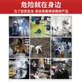 防毒面具全面罩防粉尘喷漆专用化工甲醛虑罐防护面罩透明全脸头罩